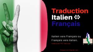 français italien traduction|traduction texte français en italien.